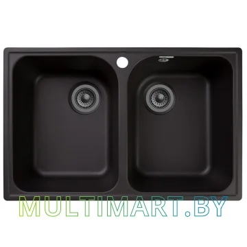 Кухонная мойка GranFest QUARZ Z-15 (черный) картинка 2